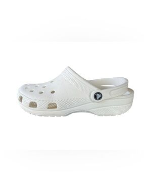 Crocs Classic Clog White | Men’s 9 / Women’s 11 | Unisex Comfort Shoes